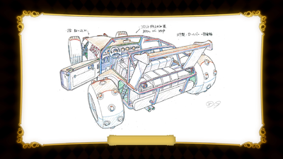 Car #6 Anime Model Sheet