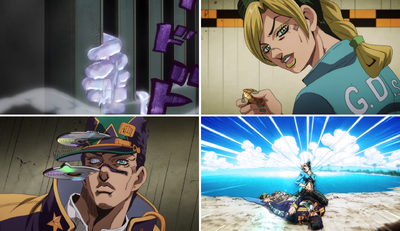 JoJo's Bizarre Adventure on X: Stone Ocean Opening is visually stunning.   / X