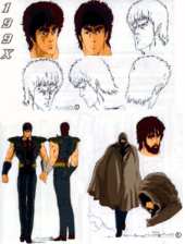 Design sheet for the 1986 movie