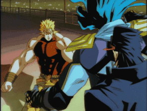 Busts DIO's legs to hinder his movement