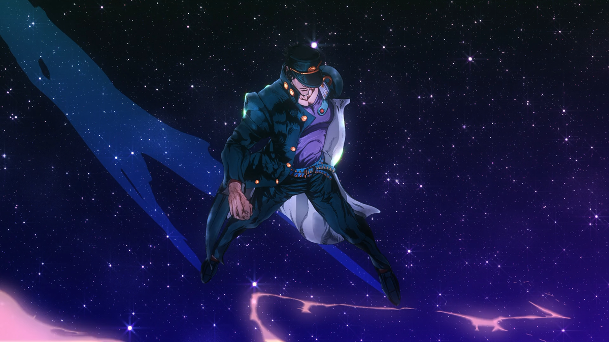 File:Jotaro Pose Stand Proud.png - JoJo's Bizarre Encyclopedia | JoJo Wiki