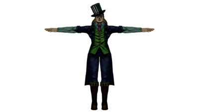 3D model for use in the "Dio's Castle" stage