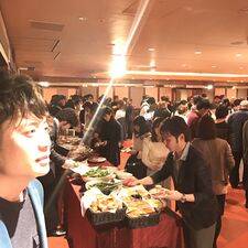 Daisuke Hasegawa at Part 4 Launch Party from Daisuke Sakagami's blog