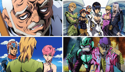 Jojo's Bizarre Adventure, Opening Ending, Golden Wind