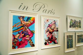 JoJo in Paris Exhibit Art