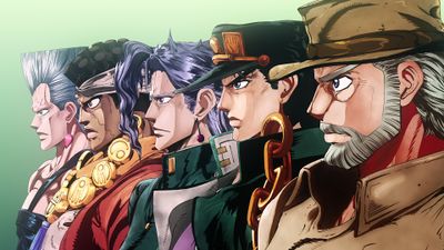The Stardust Crusaders in STAND PROUD