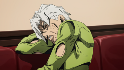 Fugo incapacitated without a fight due to the effects of Grateful Dead
