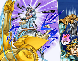 Diego Brando recreates the scene from stardust crusaders.png