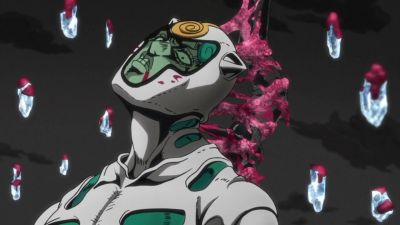 Ghiaccio froze his blood solid to create pillars of ice