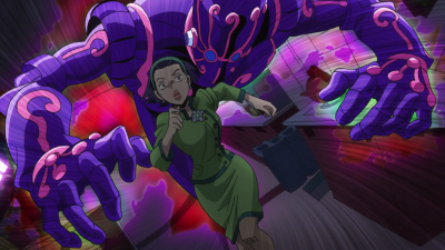 Tomoko is chased by the Stand of fear, Enigma.