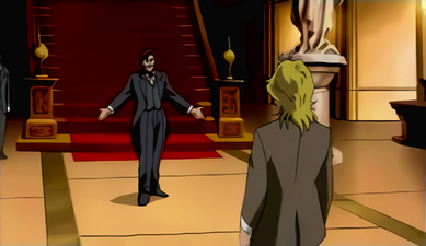 George welcoming Dio to the Joestar Mansion