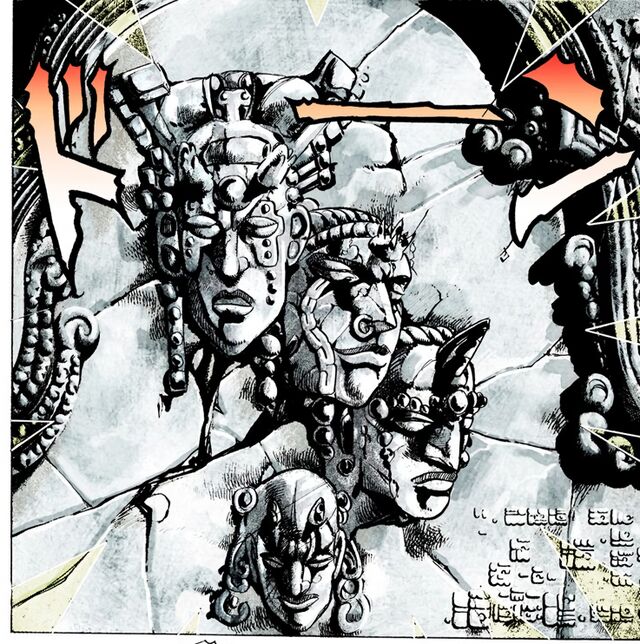 File:Pillar Men Mural.jpg - JoJo's Bizarre Encyclopedia | JoJo Wiki