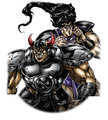 Unit Bruford and Tarkus (Hell Heaven Snake Kill and Danse Macabre Hair).png