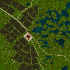 Map of G.D.st Prison farm
