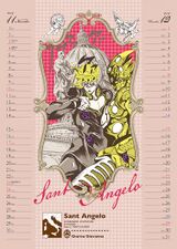 Bonus Golden Wind 2019 Calendar