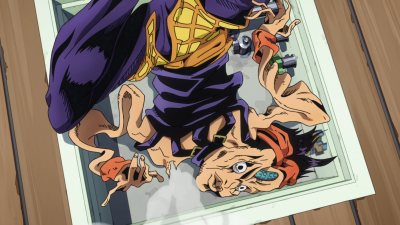 Moody Blues (as Narancia) completely deflated by Soft Machine's ability