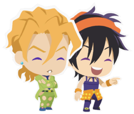 Laughing with Fugo