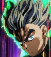 Koichi gets serious after becoming pissed off by the killer's actions