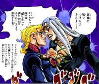 Abbacchio Giorno arguing.png