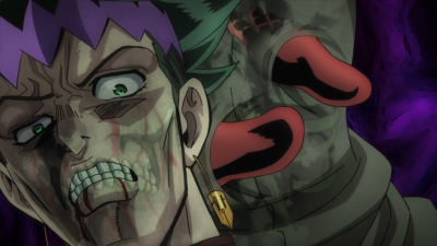 Absorbing the nutrients from Rohan's body.