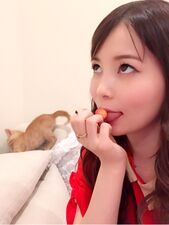 Imitating Noriaki Kakyoin licking a cherry