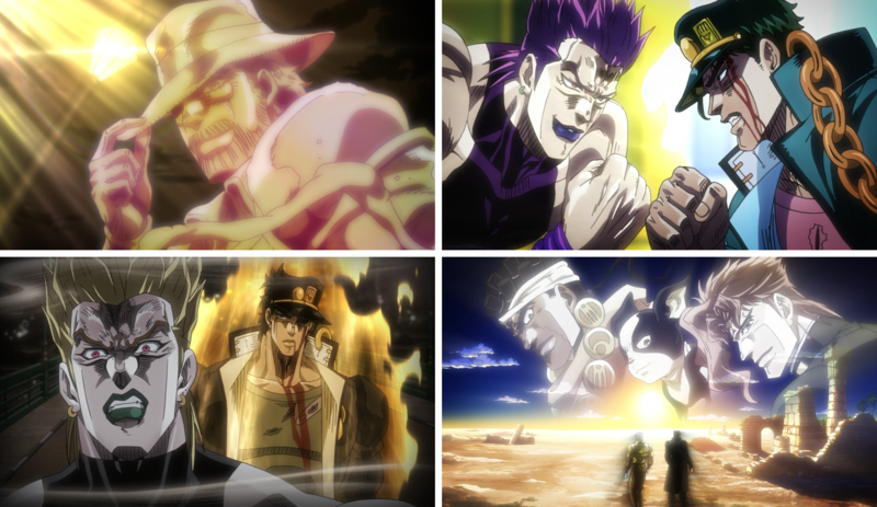 Comparison of Jotaro's and Polnareff's Part 3 and Part 5 character design  sheets : r/StardustCrusaders