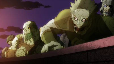 Zombies under Dio's command