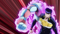 Josuke attacks Jotaro.png