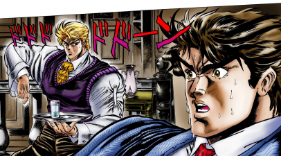 Jonathan suspects that Dio plans to poison their father