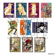Foil-Stamped Clear Card Collection A