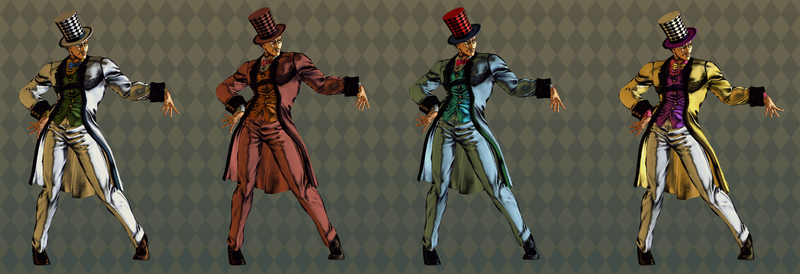 File:Will Zeppeli ASB Color Alts A-D.png