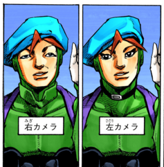 Fake camera disguises Usagi's face