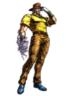 Old Joseph Joestar and Hermit Purple