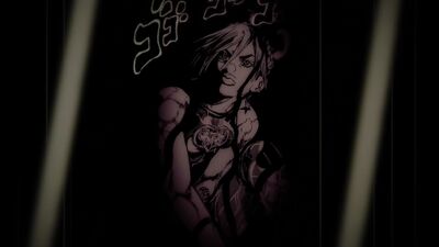 Jolyne Cujoh in the shadows of a jail cell from SO Chapter 96