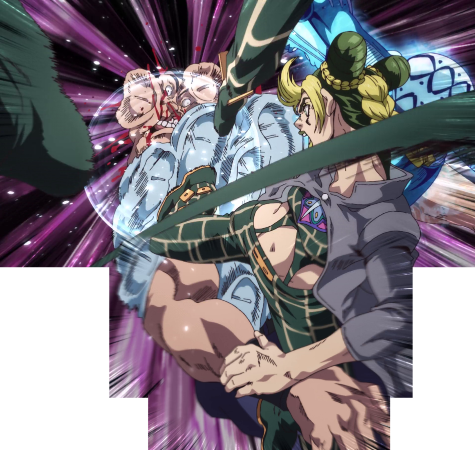 Filejolyne Kicking Westwood Animepng Jojos Bizarre Encyclopedia Jojo Wiki 