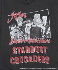 STARDUST CRUSADERS × X girl SWEAT HOODIE 6.jpeg