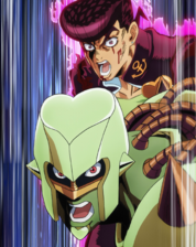 Josuke unleashes all of his might against Kira