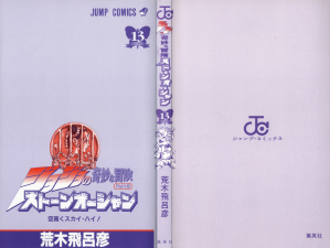 The cover of Volume 13 without the dust jacket