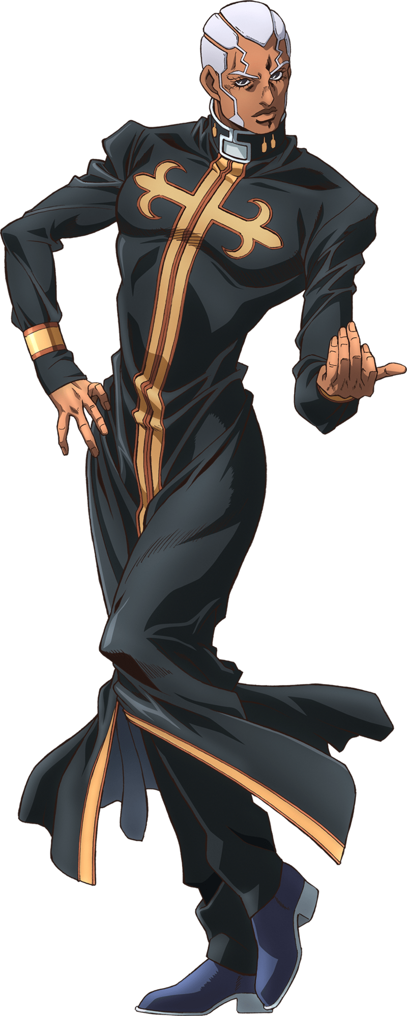 File:Enrico Pucci Anime Render.png - JoJo's Bizarre Encyclopedia | JoJo ...