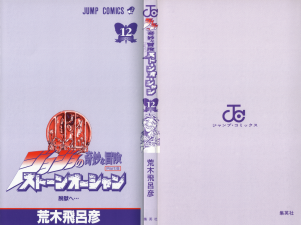 The cover of Volume 12 without the dust jacket