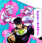 Josuke summoning Crazy D.png