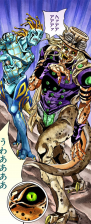Gyro and Diego transformed into dinosaurs