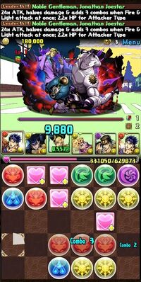 Joestars Unite for JoJo's Bizarre Adventure x Puzzle & Dragons