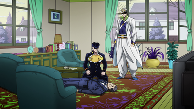 Josuke accepts that Ryohei has died