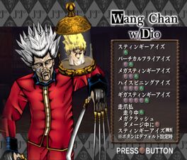 Wang Chan with Dio's head