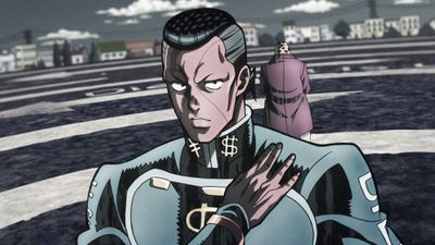 Okuyasu featured in the second opening, chase