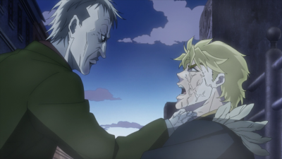 Dio almost killed by a vampire he unknowingly created