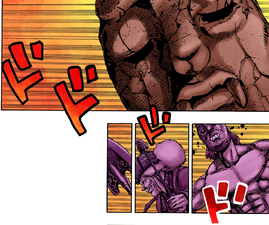 The Stone Mask in JJL Chapter 99