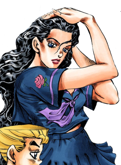 Rohan and Yukako pose jjba on Make a GIF