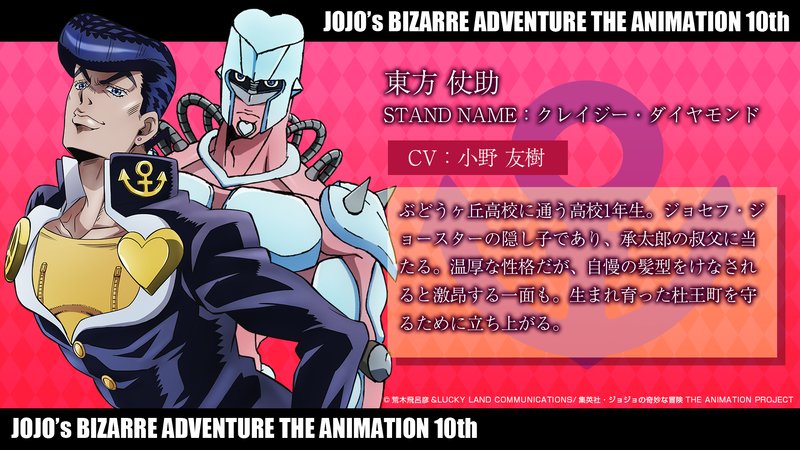 File:JoJo Anime 10th Anni. Josuke Higashikata Profile.png